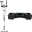 Multi-Functional Wall Mount Bracket for Levoit LVAC 200 - with Brush Head Storage and Cable Management, Modular Design - Includes connectors and nozzles