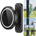 Magnetic Golf Cart Phone Holder Compatible with MagSafe iPhone and Android Fits EZGO, Club Car, Yamaha, Icon, Golf Cart Accessories Valentines Day Gifts for Him Men Women Golfers