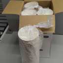 100 Pack 12 oz Disposable Paper Coffee Cups, Leak Proof Insulated Ripple Wall Hot Cups for Espresso, Coffee, Tea, Hot Chocolate, To Go Drinks (Home, Office, Cafe Bar)