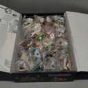 Advent Calendar 2025 Gingerbread House Mini Building Set with Lights, 24 Days Christmas Countdown Building Block Kit with Xmas Tree Train, Holiday Gift Toy for Adults Teens Girls Boys Ages 10+