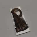 TESSHAIR 6PCS Clip in Hair Extensions Real Human Hair Short Clip in Extensions for Women Short Straight Hairpieces to Add Volume and Highlights 14 Inch Dark Brown & Light Brown