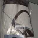 MIULEE Luxury Super Soft Fluffy Area Rug Faux Fur Sheepskin Rug Decorative Plush Shaggy Carpet for Bedside Sofa Floor Nursery Halloween 3 x 5 Feet, Black