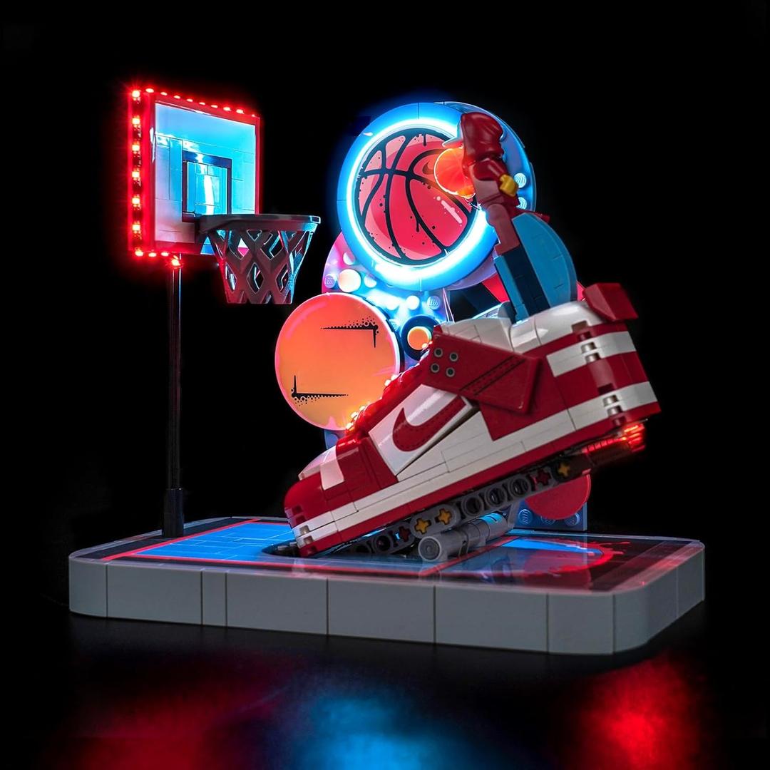 Light kit Compatible with Lego 43021 Nike Dunk Trickshot - No Model Only Light, LED Lighting Accessories Compatible with Lego 43021