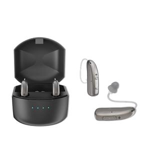 Hearing Aids for Seniors And Adults, Rechargeable Hearing Ampifier,App Control with 4 Sound Modes BTE Hearing Aids,Hearing Aids Noise Cancelling Elderly Assistance Listening