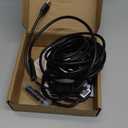 [DualLens] Endoscope Camera with Light, 1920P HD Borescope with 8+1 Adjustable LED Lights, IP67 Waterproof 16.5FT SemiRigid Snake Cord Inspection Camera for iPhone, iPad and Android Phone (Type C)