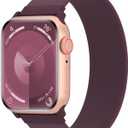 Silicone Solo Loop Bands Compatible with Watch Band 38mm 40mm 41mm 42mm 44mm 45mm 46mm 49mm, Sport Stretchy Strap Soft Replacement Wristband for iWatch Ultra 3 2 1 Series 11 10 9 8 SE 7 6 5 4
