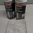 Weiman Stainless Steel Cleaner and Polish Wipes Bundle with Microfiber Cloth-Removes Fingerprints, Water Marks and Grease from Appliances - Works Great on Refrigerators, Ovens, and Grills (30 Count (Pack of 2))