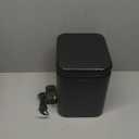 CROWNFUL Mini Fridge, 4 Liter/6 Cans Portable Skincare Fridge, AC/12V DC Cooler and Warmer Personal Refrigerator for Bedroom, Car, Dorm, Office, Food, ETL Listed Black