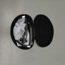 Foldable Bluetooth Headset, Beartwo Lightweight Retractable Bluetooth Headphones for Sports&Exercise, Noise Cancelling Stereo Neckband Wireless Headset (with carry case) (Black matte)