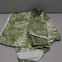 Horaldaily Spring Tablecloth 7070 Inch Round, Green Plants Wild Fern Washable Table Cover for Party Picnic Dinner Decor