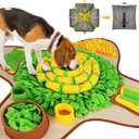 HOPET Snuffle Mat for Dogs Large Breed, 28.3''x28.3'' Interactive Puzzle Dog Food Mat, Easy to Clean, Durable, Mental Stimulation & Slow Feeding Game for All Breeds