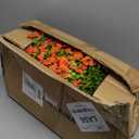 2 Pcs 3.6FT Topiary Trees Artificial Outdoor, Fall Tree Faux Flowers UV Resistant Shrubs for Indoor Planters Outdoor Porch Halloween Decoration Orange