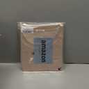 Ekouaer Womens Satin Silky Pajama Set Short Sleeve Shirt with Long Pajama Pant Set Soft PJ Loungewear (Medium, Champagne)