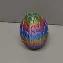 Large Dynamic 3D Printed Dragon Egg with Dragons Inside 3D Printed Flexible Articulated Crystal Animals with Movable Wings , Flying Fidget Bird with Eyes Model for Desktop Home Decoration(SCYZ) (Silk Universe)