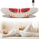 Smart Lower Back Massager for Lower Back Pain Relief, Cordless Battery-Powered, Back Traction Device with 3 Modes Dynamic Traction, High-Temp Thermotherapy & Manual Adjustment