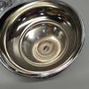 11.6 inches Metal Wedding Flower Trumpet Stripe Vases Table Centerpieces for Artificial Flower,Arrangements Anniversary Celebration/Wedding/Party/Birthday Event Aisle Home Decor (Silver, 6pcs)