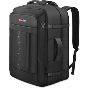 Travel Laptop Backpack, 50-60L Large Expandable Suitcase-Style Backpack for Business & Daily Travel, Carry-On Friendly with Side Water Bottle Pockets, Fits 18-Inch Laptops