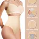 2 x Thong Tummy Control Shapewear for Women Underwear Seamless Body Shape Panties