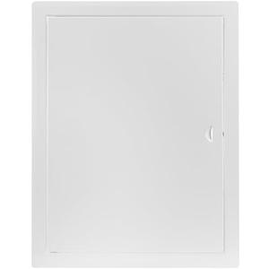 HVAC OV 12x16 Inch White Access Panel – Metal Rectangular Wall & Ceiling Access Door for Plumbing Electrical HVAC – Easy Install Indoor Panel for Drywall, Home Improvement and Maintenance