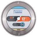 Luckyway 12 Inch Table/Miter Saw Blade 80T Ultra Finish Wood Cutting with 5/8 Inch Arbor TCT (Tungsten Carbide Tipped) Saw Blade for Cutting Wood