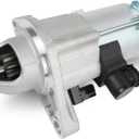 Starter Motor Compatible with Honda Civic 1.8L 2012-2015 HR-V 1.8L 2016-2022 Acura ILX 2.0L 2013-2015 L4 Engine Replace for 19264 19159 31200-R1A-A01 31200-R0A-004 31200-RIA-A11 SMU0416 PPA3M 336-1955