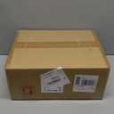 42 Inch White and Gold Low Profile Ceiling Fans with Lights and Remote, Dimmable, Quiet DC Motor, 3 Wood Blades, Flush Mount Ceiling Fan with Light, Indoor Outdoor Ceiling Fan for Patios