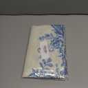 5PCS Blue and White Table Runner & Placemats,Blue Chinoiserie Floral Table Runner 13''x72 with 4 Matching Placemats Machine Washable for Home Party Dining Table Decor Set