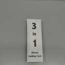 3 in 1 Silicone Caulking Tools（Stainless Steelhead）, Sealant Finishing Tool Grout Scraper, Reuse and Replace 5 Silicone Pads, Great Tools for Kitchen Bathroom Window, Sink Joint