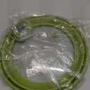 Microwave Splatter Cover Vented Glass Splatter Guard Lid with Collapsible Silicone for Food as Pot Cover 11.8 inch Large Plate for 6 7 8 9 10 11 inch Plate Bowl (Green)