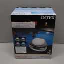 Intex Underwater LED Magnetic Above Ground Wall Pool Light with Magnetic Transmitter and 4 Options, Multicolor/White