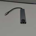 USB C Hub, 8 in 1 USB Hub Multiport Adapter Dongle with 4K HDMI, 1Type-C and 2 USB A 3.0 5Gbps Data, PD 100W, RJ45 Ethernet, SD/TF Ports, Aluminum USB C to USB 3.0 Hub for MacBook Air/Pro, Windows