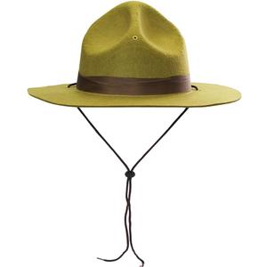 Funny Party Hats Ranger Hat - Brown Drill Sergeant Military Campaign Hat (Olive Green)