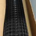 48'' x 50' 1inch Hardware Cloth 16 Gauge Black Vinyl Coated Welded Fence Mesh for Home and Garden Fence and Home Improvement Project