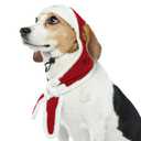 Dog Winter Pilot Hat with Ear Flaps for Cold Weather, Knitted Dog Hat with Ear Holes & Adjustable Chin Strap, Noise Protection Beanie, Stylish Accessories & Clothes, M