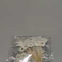 24Pcs Masquerade Masks Cupcake Toppers Bachelorette Party Mask Cupcake Food Fruit Picks Masquerade Mardi Gras Party Baby Shower Birthday Party Cake Decorations Supplies - Black Glitter