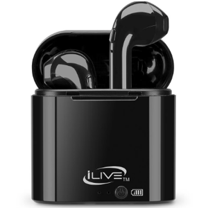 iLive True Wireless Bluetooth Earbuds in Black
