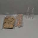 Baderke 48 Pcs 5.6 oz Message Bottles with Letter Printer Paper Plastic Bottles & Corks Twines for Message Invitations Birthday Wedding Baby Shower DIY Crafts Gift Party Favors (Vintage)