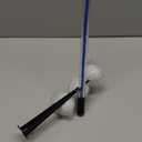 Glo-Pin Light Up Golf Flagstick Glow Kit Game with Glow in The Dark LED Golf Balls (Blue)