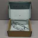 Plate Holder Easel Display Stand - 8 inch Metal Plate Stands for Display - Tabletop Picture Stand - Silver Iron Easels for Display Pictures | Photo Frames | Book | Decorative Plates | Plaque -2 Pack