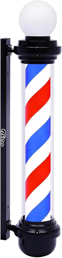45'' Red White Blue Barber Pole Light