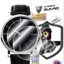 IPG for Universal Round Watch Screen Protector (2 Units) Hydrogel Film Bubble Free Anti-Scratch Invisible Protection Good for Smart Watch Too Size Options are Available (42 mm Diameter)