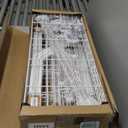 Ulif U13 Over Washer and Dryer Storage Shelves, 6 Tiers Laundry Room Standing Shelf with 2 Hanger Rods, Space Saver Clothes Drying Rack, 63.4" W x 22" D x 77.4" H, White