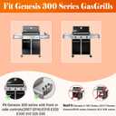 Uniflasy Stainless Steel Warming Rack for Weber Genesis 300 Series Gas Grill(2007-2016), for Genesis E310, E320, E330, S310, S320, S330, Replaces for Weber 65054, 81323, 62749