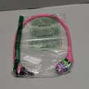 Bchel Bike Locks Cable for Kids - Colorful & Keyless - Secure Your Child's Bike - Easy-to-Use Bicycle Accessory, High Security 5 Digit Resettable Combination Coiling Bicycle Lock, Anti Theft (65cm - ohne Halterung, Pink)