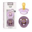 BIBS Pacifiers Colour Collection | Natural Rubber Baby Pacifier | Set of 2 BPA-Free Soothers | Made in Denmark | 6+ Months (Pack of 2) | Woodchuck (6+ Month (Pack of 2))