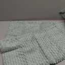 Kevin Textile Throw Pillow Covers Soft Corduroy Decorative Set of 2 Boho Striped Pillow Covers Pillowcases Farmhouse Home Decor for Couch Bed Sofa Living Room 12x20 Inch Greyish Green