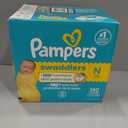 Pampers Swaddlers Diapers, Size 0 (up to 10 lbs), 140 Count, Absorbent, Keeps Baby Dry and Comfortable, Skin Safe Disposable Baby Diaper 
