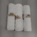 BlueSnail Quilted Thicker Waterproof Changing Pad Liners,3 Count(Snow White 13 x 27)