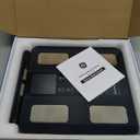 GE Smart Scale for Body Weight: 8-Electrode Digital Bathroom Scale for Weight Fat BMI Muscle Mass Full Body Composition Analyzer 50 Measurements Bluetooth Highly Accurate Weighing Machine 400lb Black