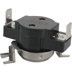 WE04X25194 Dryer thermostat (215/185) Replacement Part fit for GE GTD42EASJ2WW GTX22EASK0WW GTX33EASK0WW TD45EASJ2WS GTX52EASP0WB NTX62E8ST0WW GTX65EBSJ0WS GTD42EASJ0WW
